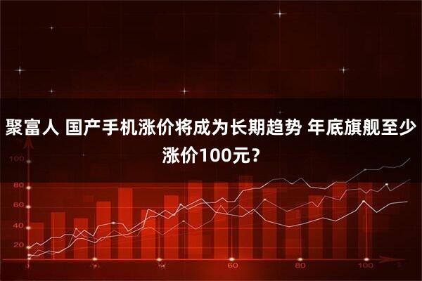 聚富人 国产手机涨价将成为长期趋势 年底旗舰至少涨价100元？